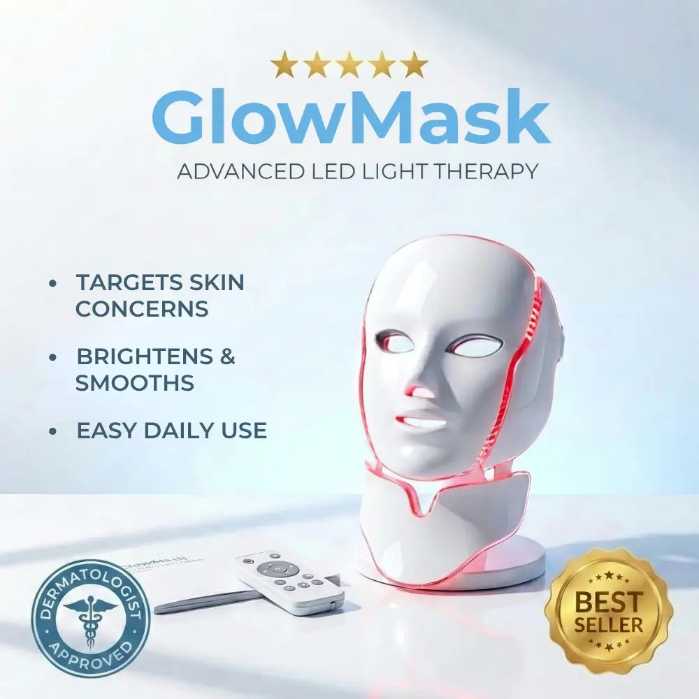 GlowMask™ LED Rejuvenation Mask (Face & Neck)